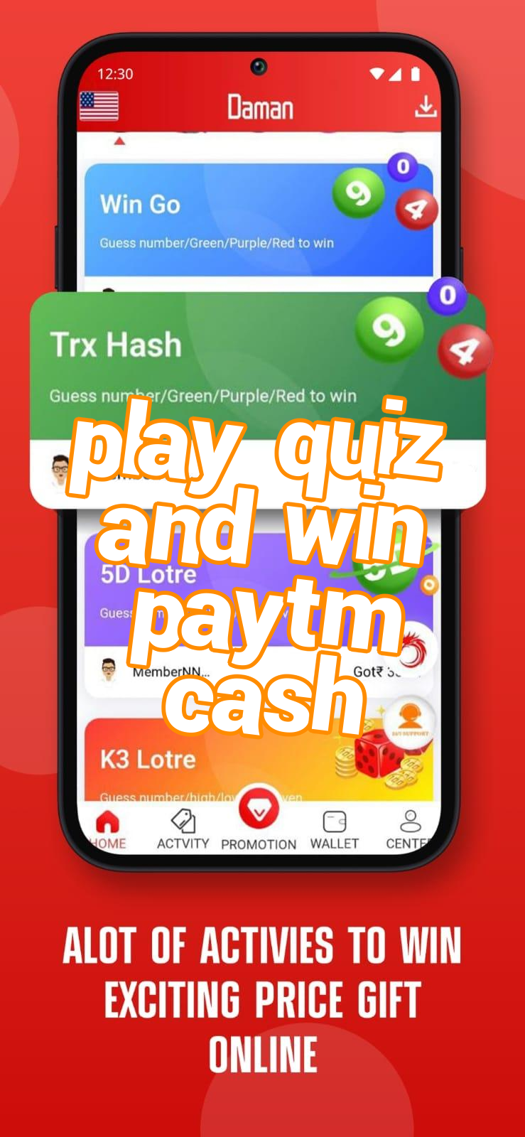 play quiz and win paytm cash Screenshots